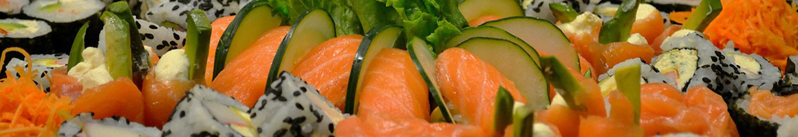 Eating Japanese Sushi at Sushi Cafe Japanese Food restaurant in Luling, LA.